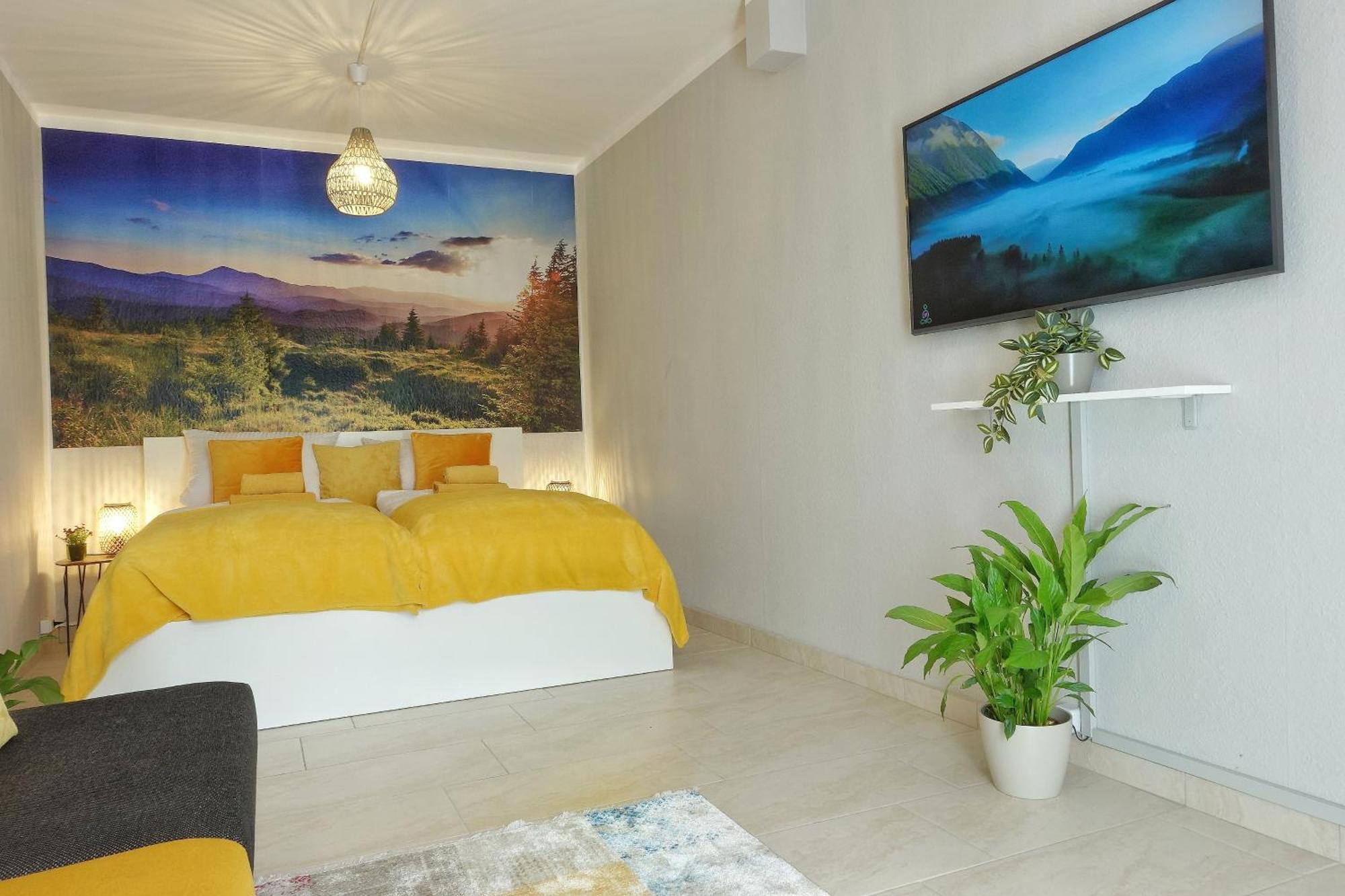 Relax - Yellow Mit Pool Und Sauna Apartment Scheidegg